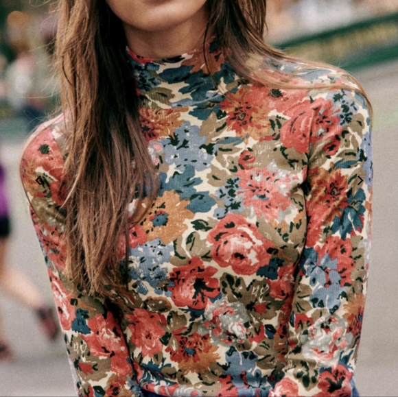 Sezane Sweaters - Sezane Felix Jumper in Octobre Flowers Size M